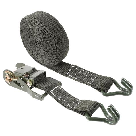 WYN 1 Set J Hook Ratchet Strap Tie Down Ratchet Strap Heavy Duty