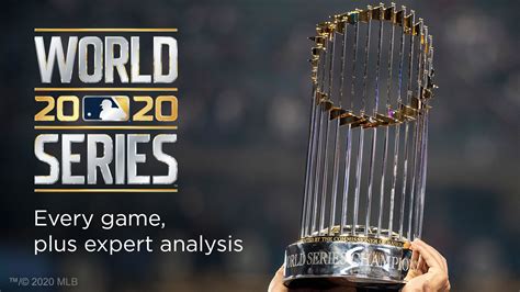 Catch every pitch of the 2020 World Series live on SiriusXM's MLB ...