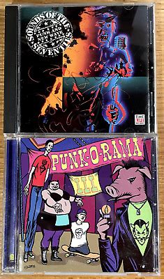 Punk New Wave Compilation Cd Lot Of Sex Pistols Stooges Ramones