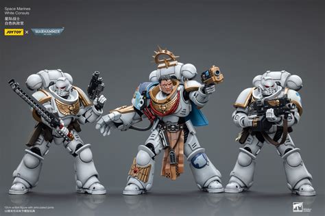 Figure Joytoy Warhammer K Space Marines White Consuls Set Of