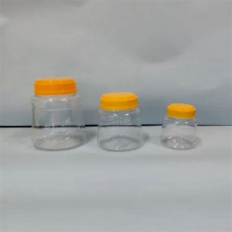 Transparent Round Safal Pet Plastic Ghee Packaging Jar At Piece