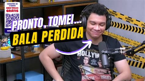 Igor Guimarães tomou tiro de bala perdida Podpah YouTube