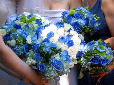 Best Wedding Flowers: Blue Fall Wedding Flowers