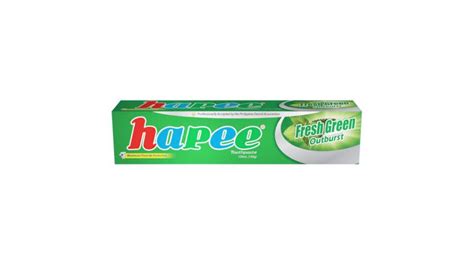 Hapee Toothpaste Fresh Green Outburst 150ml Delivery In The Philippines