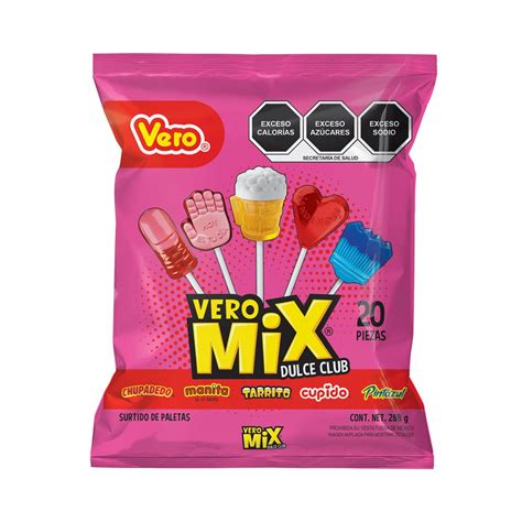 Precios Paletas Surtidos Vero Mix Dulce Bolsa Vero Mix 288 Grs