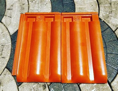 St Antony Profile Natural Clay Polished Roof Tiles Dimensions 10 X 8