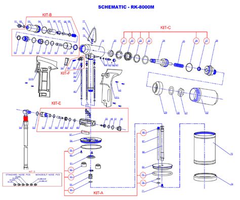 Rivet King Rivet Tool Repair Parts Schematics - Manuals and Schematics Three Day Tool