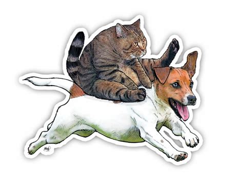 Giddy Up Vinyl Sticker Shawn Braley Illustration