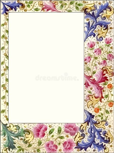 Batik Border Frame Stock Illustrations 3492 Batik Border Frame Stock