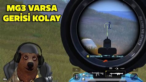 MG3 İLE RAKİPLER ÇOK KOLAY PUBG Mobile ONE MAN SQUAD YouTube