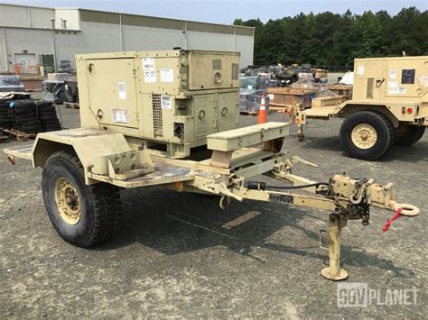 Libby Mep 803a 10kw Generator Set In Butner North Carolina United