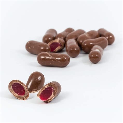 Pink Lady Milk Chocolate Raspberry Bullets Sweet Lolly Station