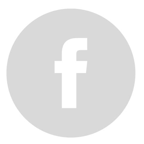 White Facebook Icon Transparent