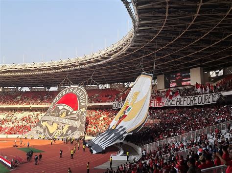 Ultras Garuda Bentangkan Koregrafi Raksasa Di Laga Timnas Indonesia Vs