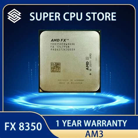 Original AMD FX Series FX 8350 FX 8350 FX8350 4 0G 125W FD8350FRW8KHK