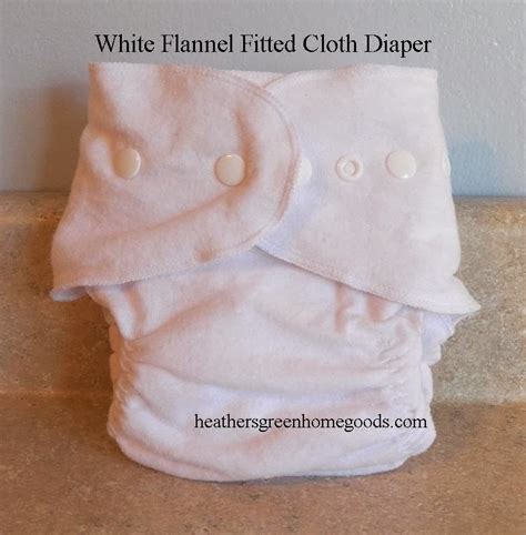 Heather S Green Home Goods Custom Fitted Cloth Diapers