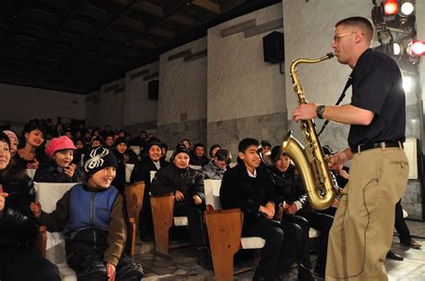 Afcent Band Starlifter Performs At House Of Culture In Kant U S