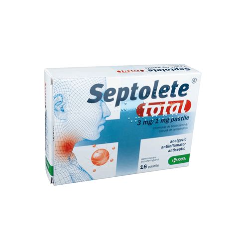 SEPTOLETE TOTAL PASTILE A16 - Ljekarna LifePharm