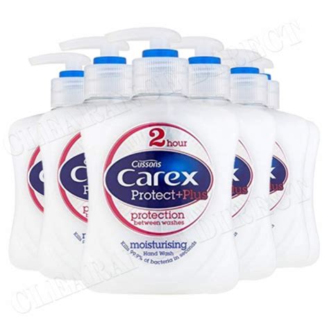 Carex Protect Plus Moisturising Handwash 250ml 2 Hrs Protection