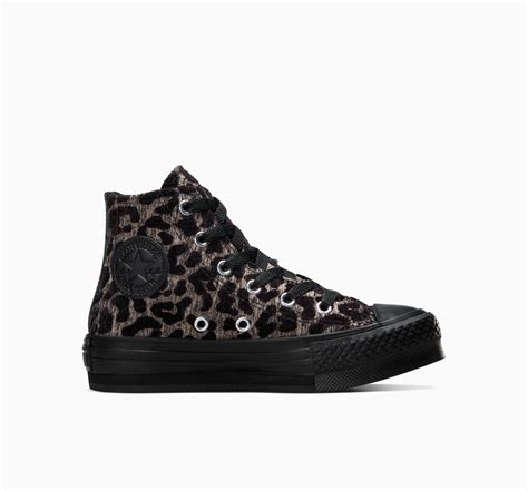 Converse Chuck Taylor All Star Eva Lift Platform Leopard A07903mp