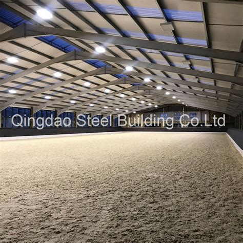 Prefabricated Steel Structure Frame Indoor Horse Riding Arena Horse