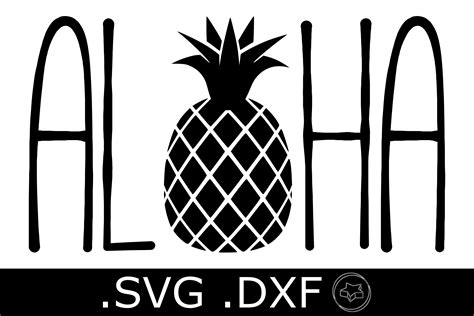 Aloha Pineapple SVG