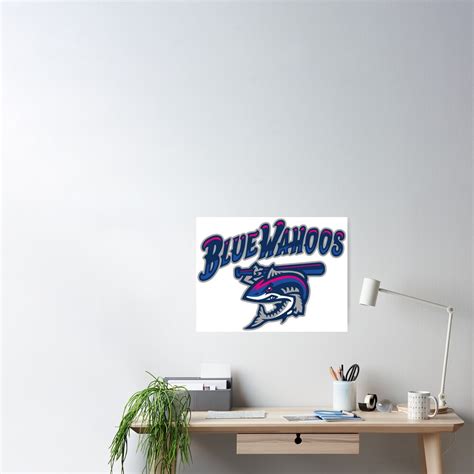 Pensacola Blue Wahoos Admiral Fetterman Field Poster For Sale By