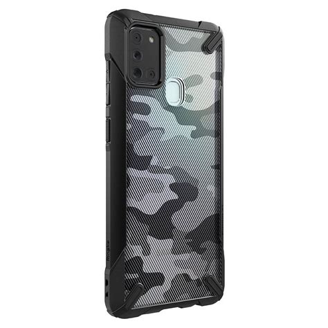 Samsung Galaxy A S Ringke Fusion X Camo Black Tok Topkinalat