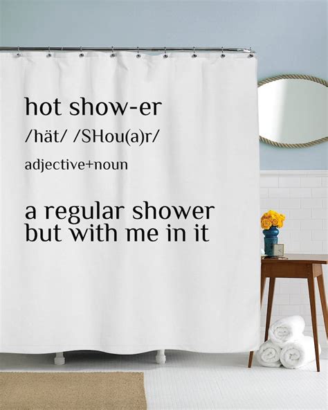 Funny Shower Curtain Cool Shower Curtain Quote Curtain Etsy