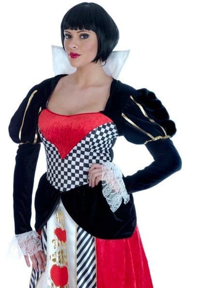 Queen Of Hearts Costume And X282644and X29 Plus Size Queen Of Hearts Fancy Dress Costume