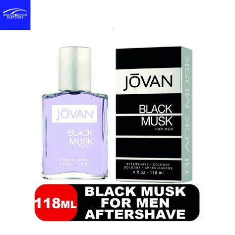 Jovan Black Musk Aftershave For Men 118ml Lazada Ph