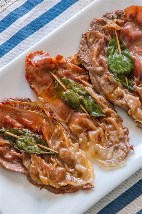 Saltimbocca Alla Romana Veal Saltimbocca Roman Style Italian Recipe