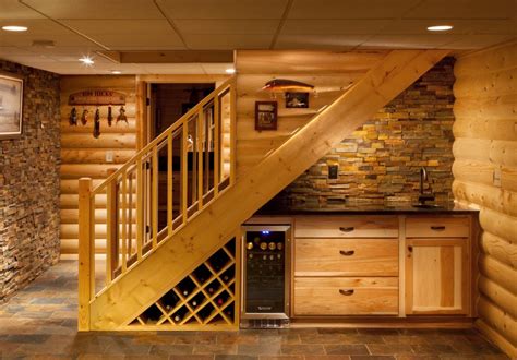 Basement Stair Handrails