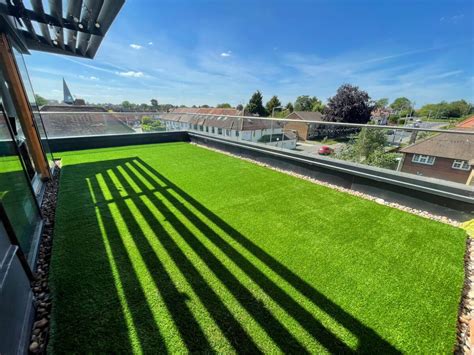 Artificial Grass Balcony Installation With Supreme Trulawn