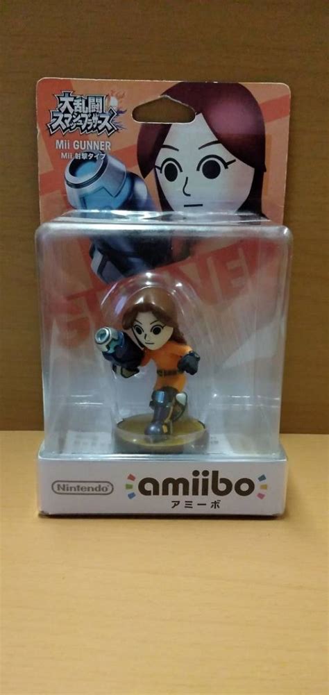 【未使用に近い】新品未開封 Amiibo アミーボ Mii 射撃タイプ大乱闘スマッシュブラザーズシリーズ 定形外送料最安300円の落札情報