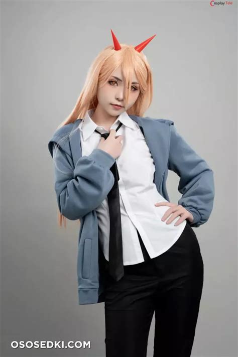 Nekokoyoshi 爆机少女喵小吉 cosplay Power Chainsaw Man naked cosplay asian 74 photos Onlyfans