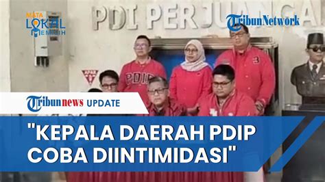 Blak Blakan Hasto Ungkap Ada Kepala Daerah PDIP Diintimidasi Untuk