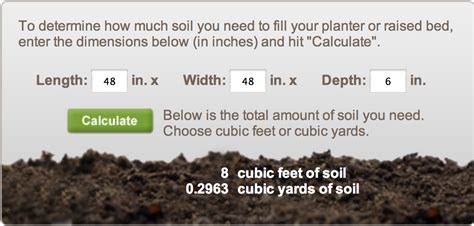 How Many Cubic Feet In A Yard Of Soil