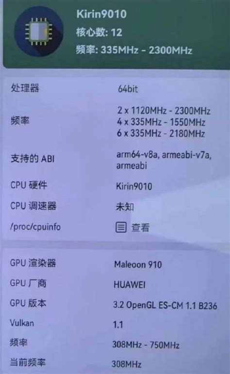 Kirin Is Huaweis Latest Smartphone Soc With A Core Cpu Cluster