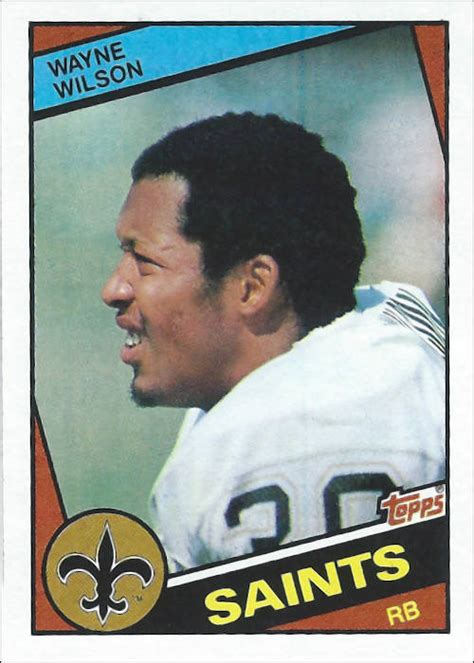 Wayne Wilson Unsung Hero Of New Orleans Saints History New Orleans Saints History