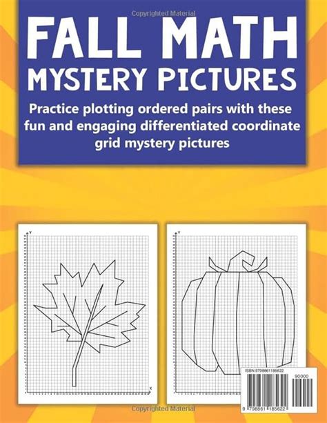 Coordinate Graphing Fall Mystery Pictures Fun Math Puzzles And Coloring