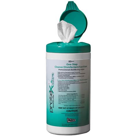 Parker Labs 48 70 Protex Disinfectant Wipe Canister