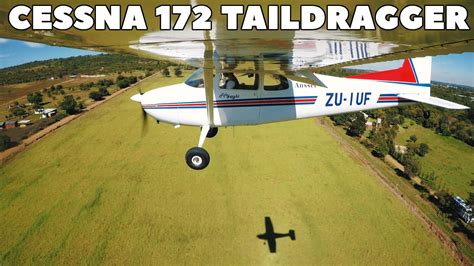 Landing Practice In The Cessna Taildragger Youtube