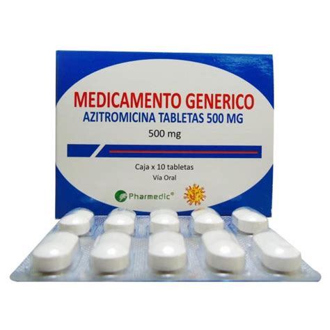 Azitromicina 500 Mg Pharmedic