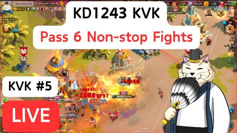 Rise Of Kingdom Kvk Pass Battle Youtube