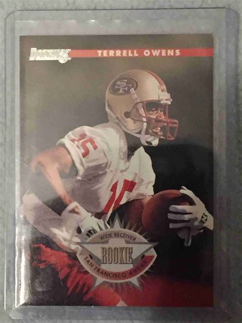 Sportlots Auctions Donruss Terrell Owens Rookie Card