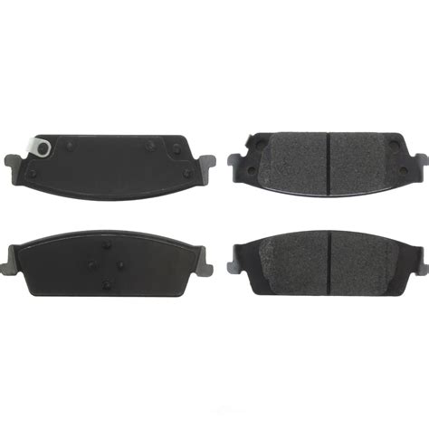 Disc Brake Pad Set Posi Quiet Extended Wear Semi Metallic Rear Centric 10617070 Ebay