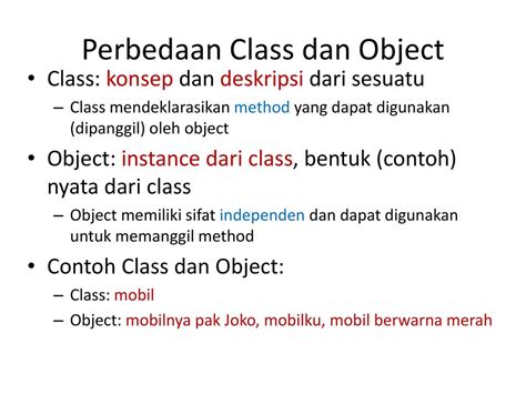 Detail Contoh Class Dan Objek Koleksi Nomer 31