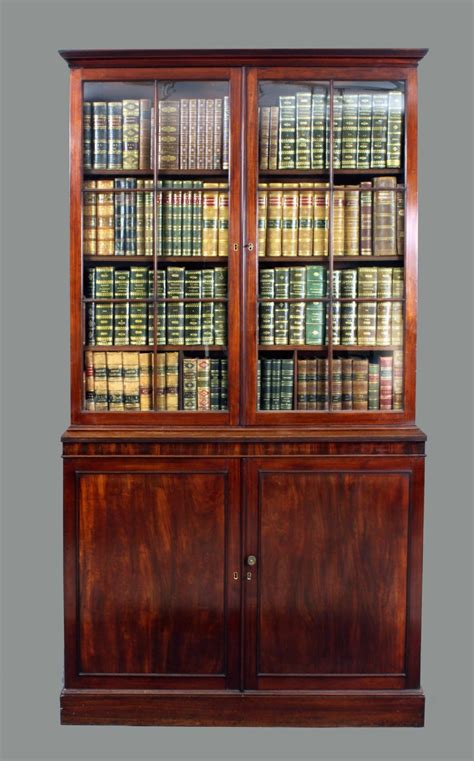 Antique Georgian Mahogany Bookcase Because You Dont Do New