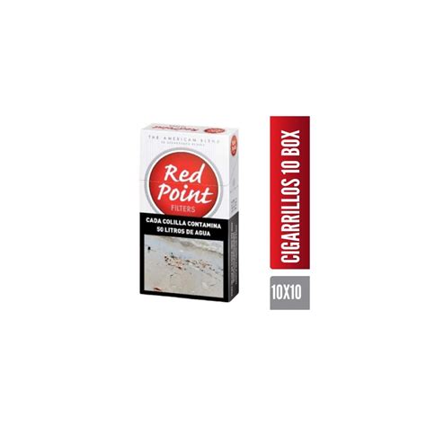 RED POINT Cigarrillo Box Carton 10 X 10 Cig